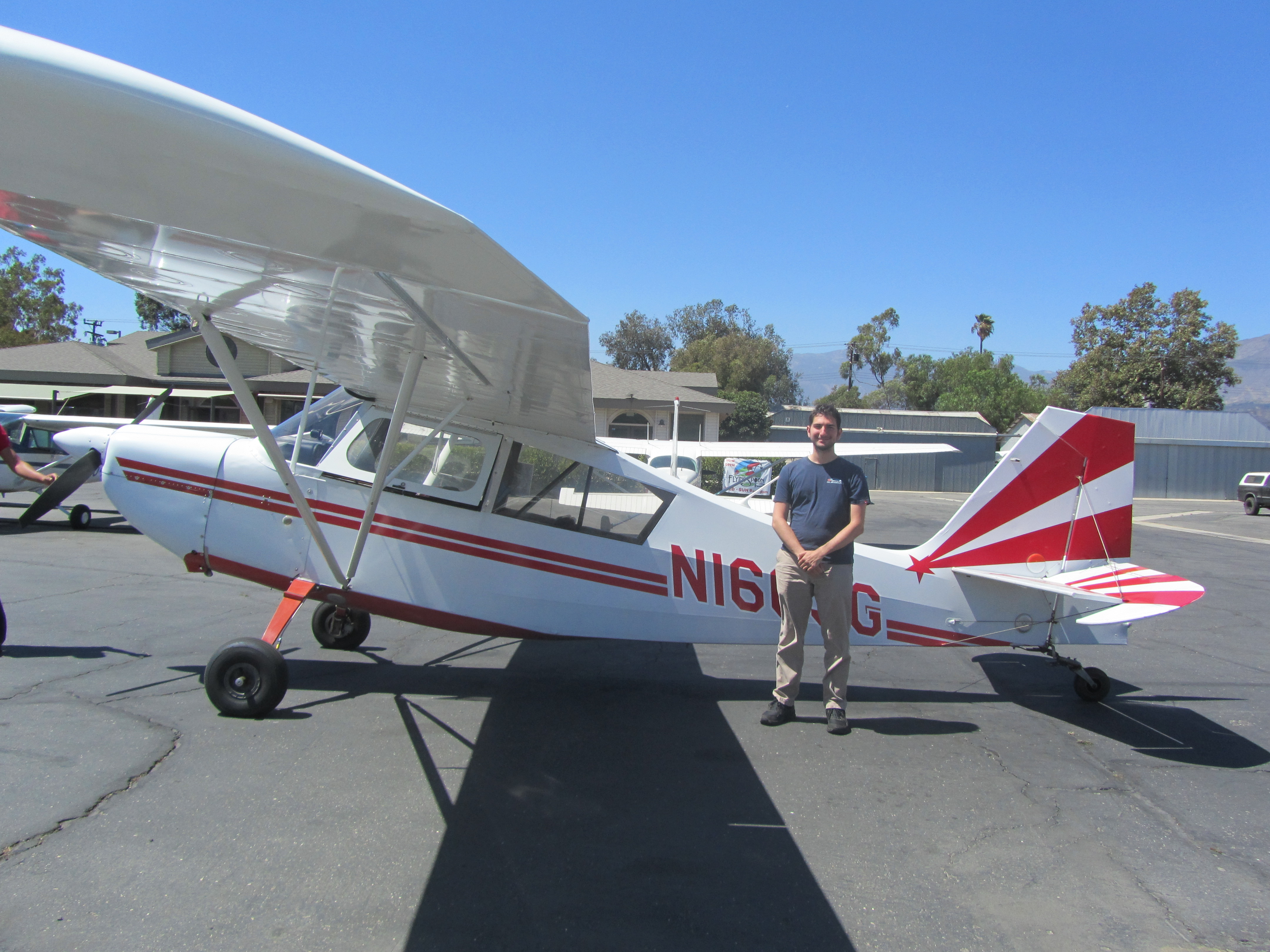 Tailwheel Endorsement - Alex Dermenjian